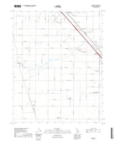 United States Geological Survey Conejo, CA (2021, 24000-Scale) digital map