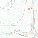 United States Geological Survey Conejo Creek West, NM (1967, 24000-Scale) digital map