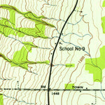 United States Geological Survey Conesus, NY (1957, 24000-Scale) digital map