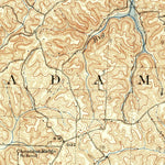 United States Geological Survey Conesville, OH (1908, 62500-Scale) digital map