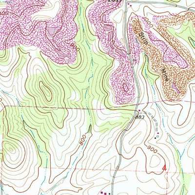 United States Geological Survey Conesville, OH (1962, 24000-Scale) digital map