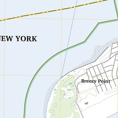 United States Geological Survey Coney Island, NY (2023, 24000-Scale) digital map