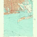 United States Geological Survey Coney Island, NY-NJ (1955, 24000-Scale) digital map