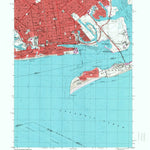 United States Geological Survey Coney Island, NY-NJ (1995, 24000-Scale) digital map
