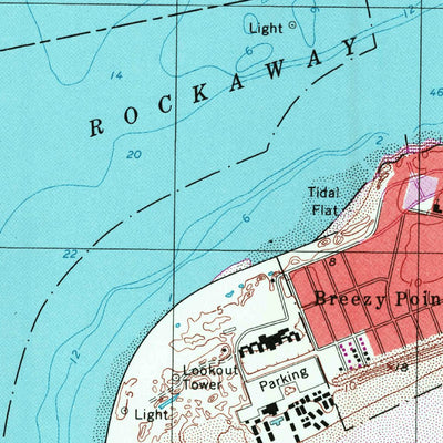 United States Geological Survey Coney Island, NY-NJ (1995, 24000-Scale) digital map