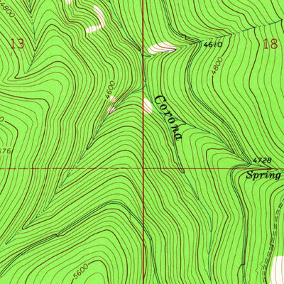 United States Geological Survey Coney Peak, MT (1964, 24000-Scale) digital map