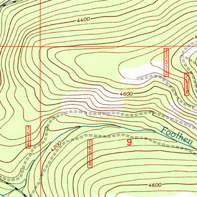 United States Geological Survey Coney Peak, MT (1999, 24000-Scale) digital map