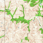 United States Geological Survey Confidence, IA (1966, 24000-Scale) digital map