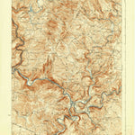 United States Geological Survey Confluence, PA (1922, 62500-Scale) digital map