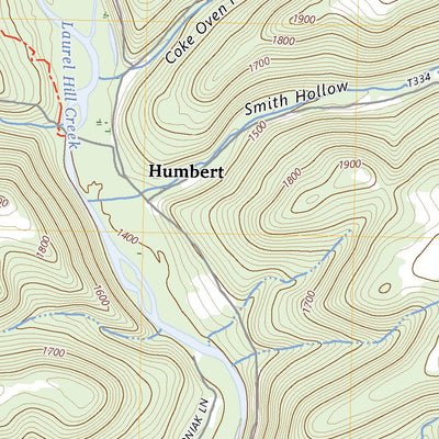 United States Geological Survey Confluence, PA (2023, 24000-Scale) digital map