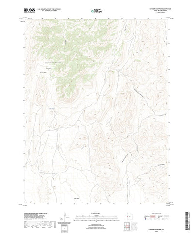 United States Geological Survey Conger Mountain, UT (2023, 24000-Scale) digital map