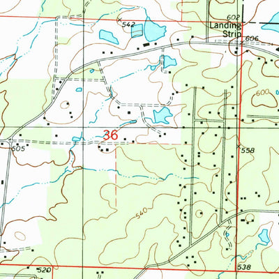 United States Geological Survey Congo, AR (1994, 24000-Scale) digital map