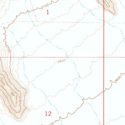 United States Geological Survey Congress SW, AZ (1969, 24000-Scale) digital map