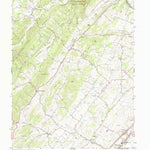 United States Geological Survey Conicville, VA (1966, 24000-Scale) digital map