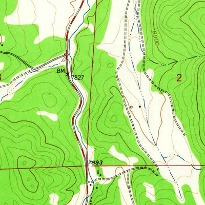 United States Geological Survey Conifer, CO (1957, 24000-Scale) digital map