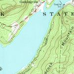 United States Geological Survey Conklingville, NY (1966, 24000-Scale) digital map