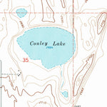 United States Geological Survey Conley, OR (1994, 24000-Scale) digital map