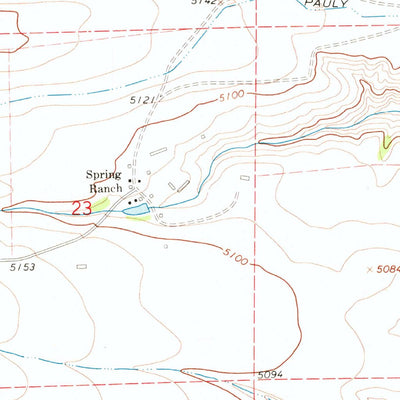 United States Geological Survey Conleys Lake, MT (1967, 24000-Scale) digital map