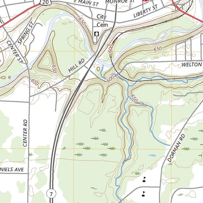 United States Geological Survey Conneaut, OH (2023, 24000-Scale) digital map