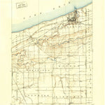 United States Geological Survey Conneaut, OH-PA (1906, 62500-Scale) digital map