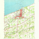 United States Geological Survey Conneaut, OH-PA (1960, 24000-Scale) digital map