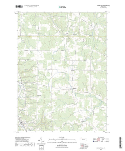 United States Geological Survey Conneautville, PA (2023, 24000-Scale) digital map