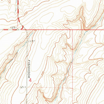 United States Geological Survey Connell SE, WA (1970, 24000-Scale) digital map