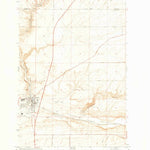 United States Geological Survey Connell, WA (1970, 24000-Scale) digital map