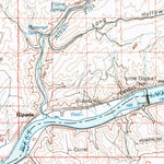 United States Geological Survey Connell, WA (1983, 100000-Scale) digital map