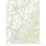 United States Geological Survey Connellsville, PA (2023, 24000-Scale) digital map