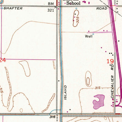 United States Geological Survey Conner, CA (1954, 24000-Scale) digital map