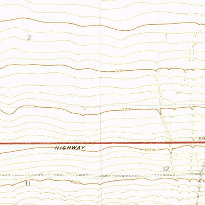 United States Geological Survey Conner SW, CA (1933, 31680-Scale) digital map
