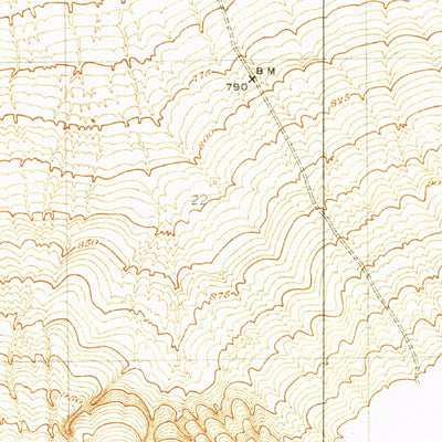 United States Geological Survey Conner SW, CA (1933, 31680-Scale) digital map