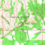 United States Geological Survey Connerville NE, OK (1967, 24000-Scale) digital map