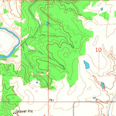 United States Geological Survey Connerville SE, OK (1967, 24000-Scale) digital map