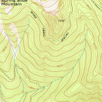 United States Geological Survey Connor Creek, MT (1965, 24000-Scale) digital map