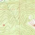 United States Geological Survey Connor Creek, MT (1994, 24000-Scale) digital map
