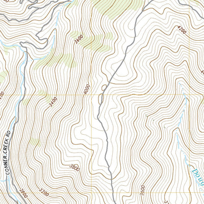 United States Geological Survey Connor Creek, OR (2020, 24000-Scale) digital map