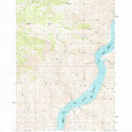 United States Geological Survey Connor Creek, OR-ID (1987, 24000-Scale) digital map