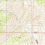 United States Geological Survey Connor Creek, OR-ID (1987, 24000-Scale) digital map