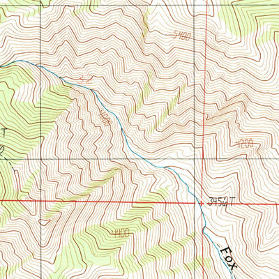 United States Geological Survey Connor Creek, OR-ID (1987, 24000-Scale) digital map
