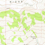 United States Geological Survey Connor Ridge, ID (1968, 24000-Scale) digital map