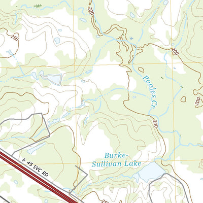 United States Geological Survey Connor, TX (2022, 24000-Scale) digital map
