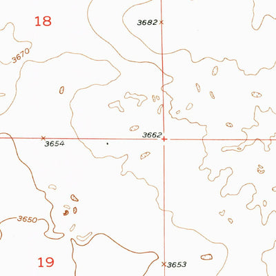 United States Geological Survey Connor Well, NM (1952, 24000-Scale) digital map
