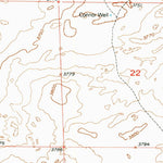 United States Geological Survey Connor Well, NM (1952, 24000-Scale) digital map