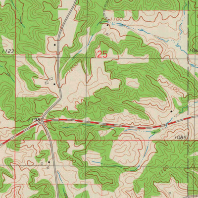 United States Geological Survey Connorsville, WI (1975, 24000-Scale) digital map