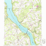 United States Geological Survey Conowingo Dam, MD-PA (1953, 24000-Scale) digital map