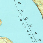 United States Geological Survey Conowingo Dam, MD-PA (1992, 24000-Scale) digital map