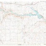 United States Geological Survey Conrad, MT (1984, 100000-Scale) digital map