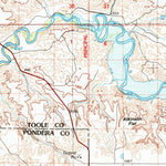 United States Geological Survey Conrad, MT (1984, 100000-Scale) digital map